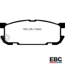 EBC Yellow Stuff MX5 NB 1.8 Sport Rear - DP41453R