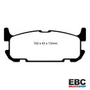 EBC Yellow Stuff MX5 NB 1.8 Sport Rear (LSD) - DP41685R