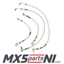 MTEC Zinc Plated Performance Brake Hoses MX5 MK3 NC