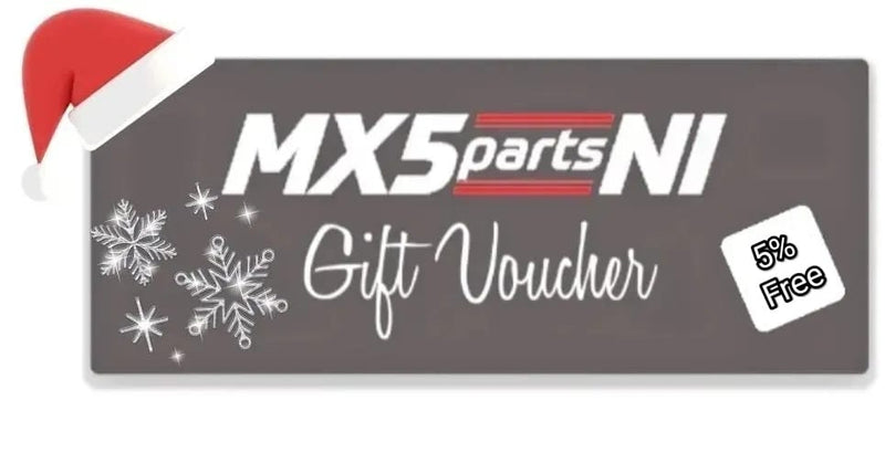 MX5 Parts NI Gift Voucher + 5% Free - 12 Deals of Christmas
