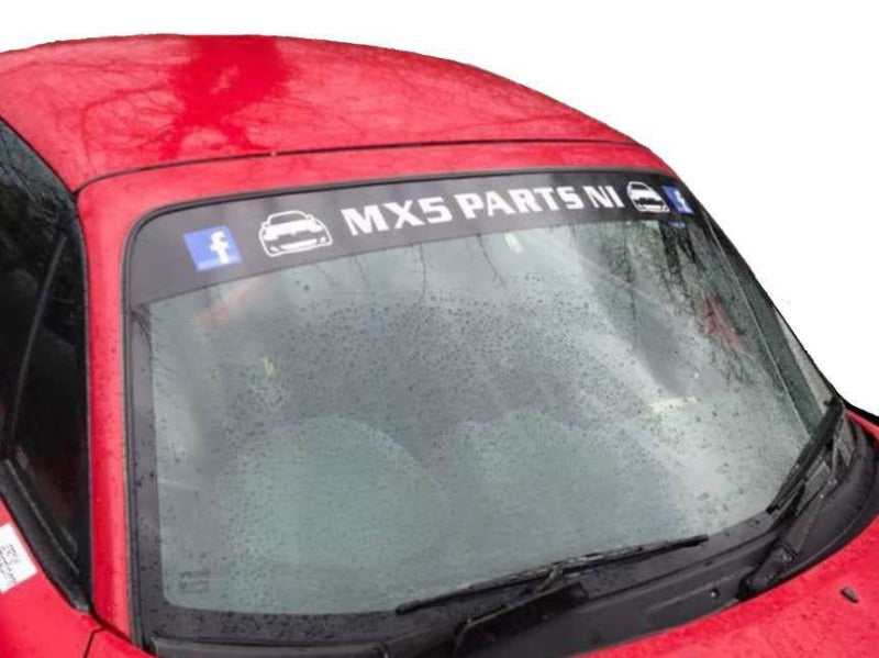 MX5 PARTS N.I. Sun strip / windscreen decal