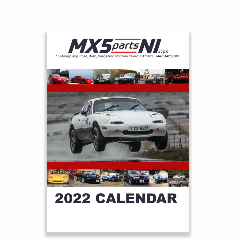 MX5 Parts NI 2022 Customer Calendar